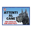 CARTELLO ALANO NERO